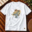 Camiseta Masculina Branca Rios no deserto — Principal 01