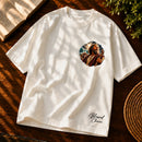Camiseta Oversized Off White Moisés — Frente