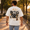 Camiseta Oversized Off White Ah, Jesus — Ambientada 02