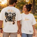 Camiseta Oversized Off White Ah, Jesus — Ambientada 04