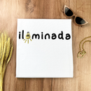 Camiseta Feminina Branca Iluminada