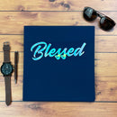 Camiseta Masculina Azul Blessed Holográfico