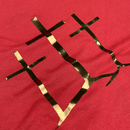 Camiseta Feminina Vermelha Calvário