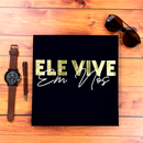 Camiseta Masculina Preta Ele vive Em Nós