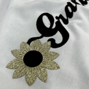 Camiseta Feminina Branca Girassol Gratidão