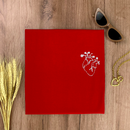 Camiseta Feminina Vermelha Coração