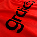 Camiseta Masculina Vermelha Gratidão