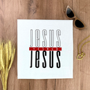 Camiseta Feminina Branca Jesus yeshua