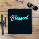 Camiseta Masculina Preta Blessed Holográfico
