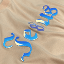 Camiseta Feminina Salmão Aplique Jesus