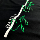 Camiseta Masculina Preta Seja grato