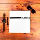 Camiseta Masculina Branca Blessed