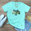 Camiseta Feminina Verde Menta Cristo Vivo Está