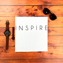 Camiseta Masculina Branca Inspire