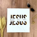 Camiseta Feminina Branca Jesus lives in me