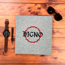 Camiseta Masculina Cinza Digno