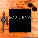 Camiseta Masculina Preta Equilibrio