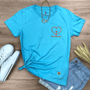 Camiseta Feminina Turquesa Foi Por Mim
