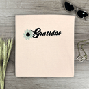 Camiseta Feminina Salmão Girassol Gratidão