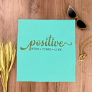 Camiseta Feminina Verde Menta Positive