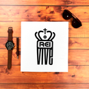 Camiseta Masculina Branca O rei vive