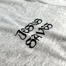 Camiseta Masculina Cinza Jesus Saves