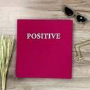 Camiseta Feminina Pink Aplique Positive