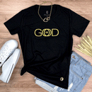 Camiseta Feminina Preta God is Good