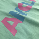 Camiseta Feminina Verde Menta AMOUR