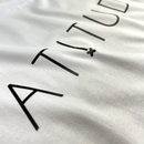 Camiseta Masculina Branca Atitude