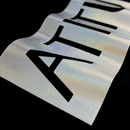 Camiseta Feminina Preta Atitude Holográfico