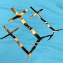 Camiseta Feminina Turquesa Calvário