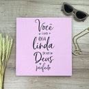 Camiseta Feminina Rosa Você é Uma Idéia Linda