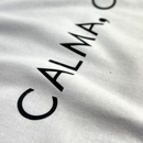 Camiseta Feminina Branca Calma, Confia.