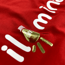 Camiseta Feminina Vermelha Iluminada