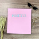 Camiseta Feminina Rosa Aplique Positive