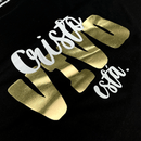 Camiseta Feminina Preta Cristo Vivo Está