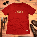 Camiseta Masculina Vermelha God is Good
