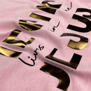 Camiseta Feminina Rosa Jesus Lives In Me