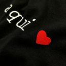 Camiseta Feminina Preta Eis-me aqui