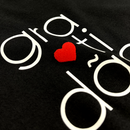 Camiseta Feminina Preta Gratidão Coração